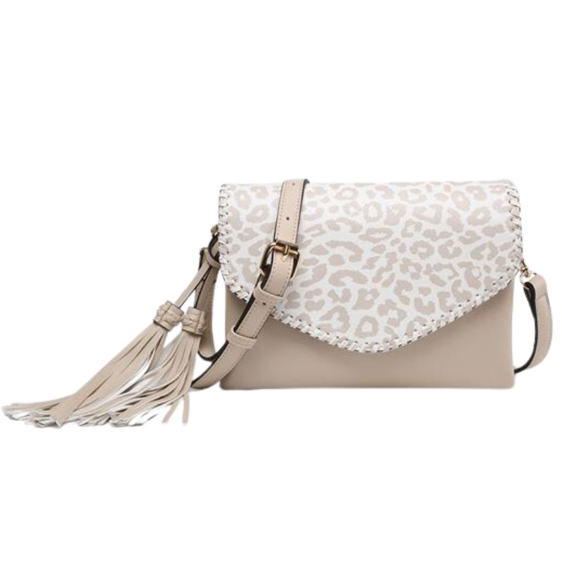 Sloane Crossbody Cheetah Beige